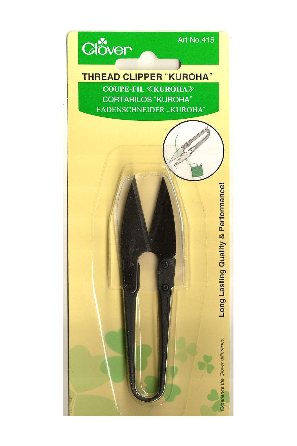 THREAD CLIPPER"KUROHA":3PC (415/BOX)