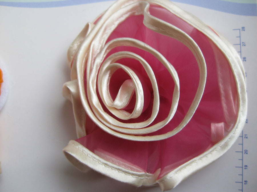 FLOWER BROOCH:5PC/BAG (5806)