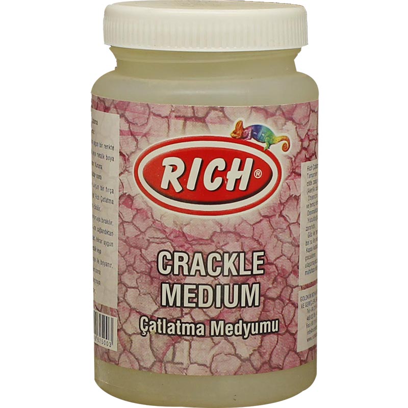 CRACKLE MEDIUM PAINT:250CC (CRACKLE MED/250CC)
