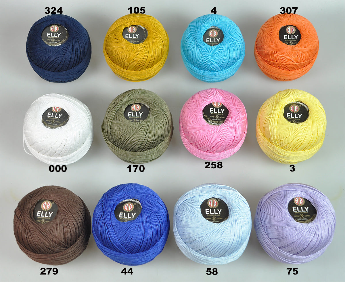 COT.YARN:50GRx4BL (200GR) (ELLY-5/4)