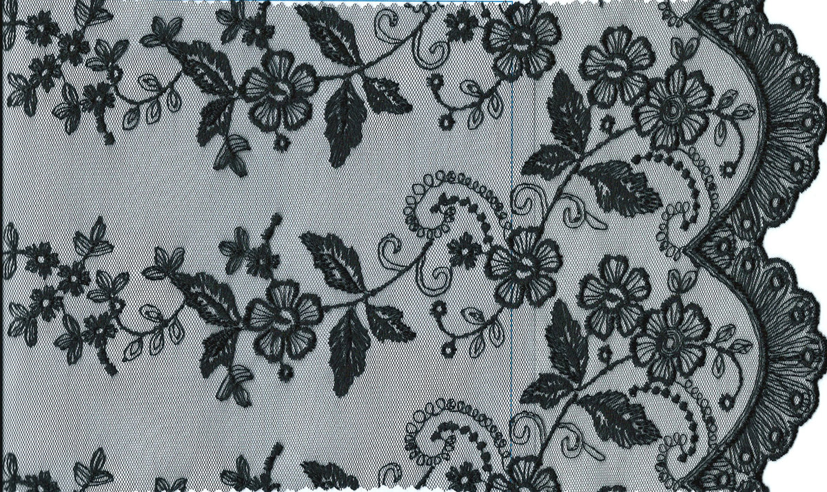 POL NET CUT LACE:13-1/2":15Y (D-56-4002)