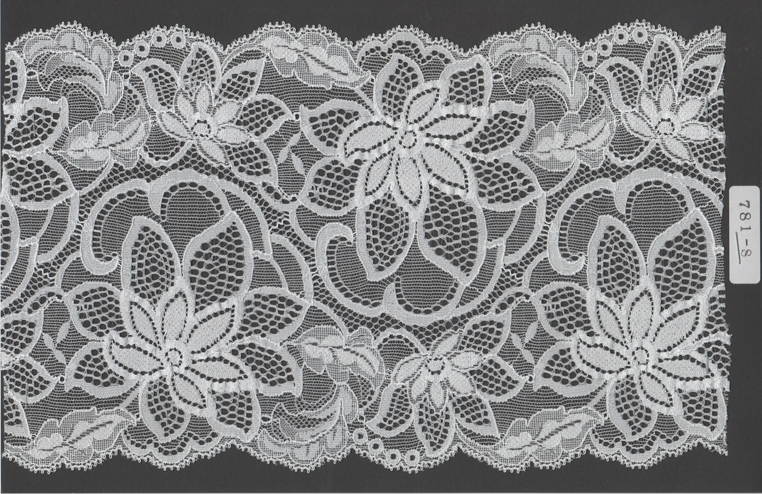 RASCHEL LACE:6-3/4" (781-S)
