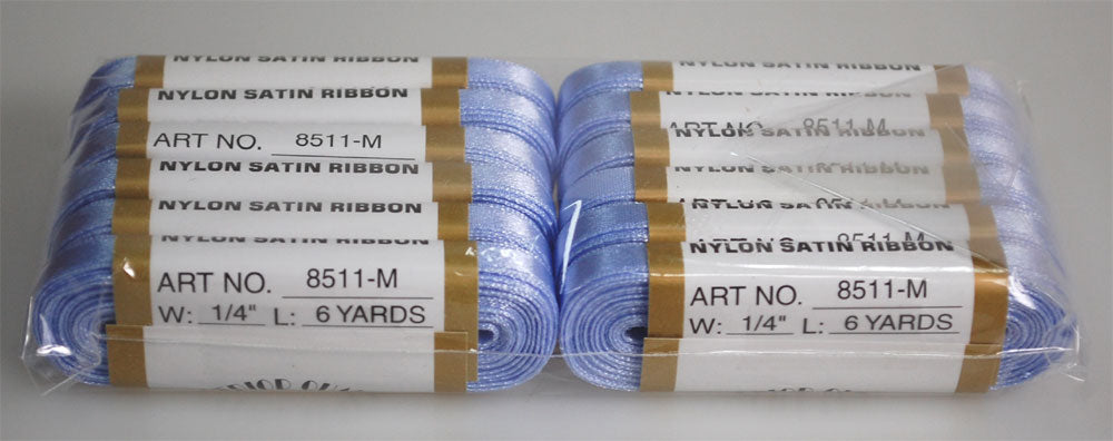 NYL.SATIN RIBBON:1/4" (8511M-1/4)