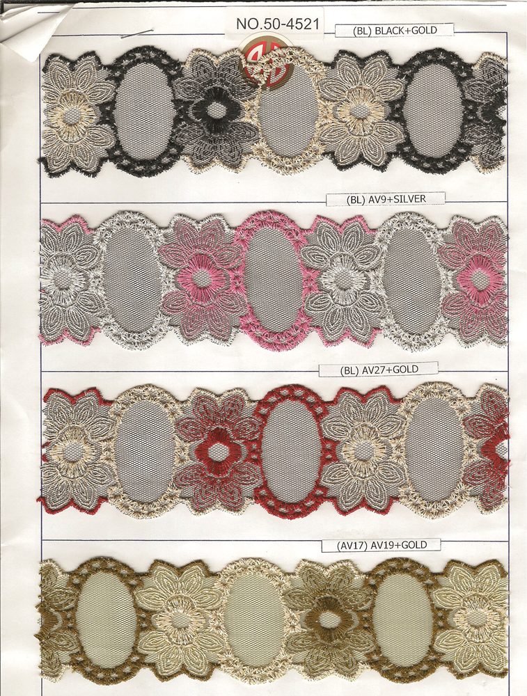 NET CUTTING LACE:15Y:2-1/2" (D-50-4521)