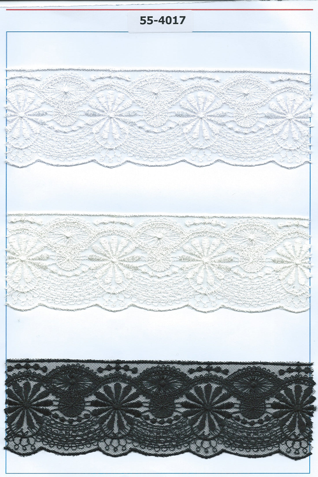 P.NET-CUT LACE:8/4":15Y (13.7M) (D-55-4017)