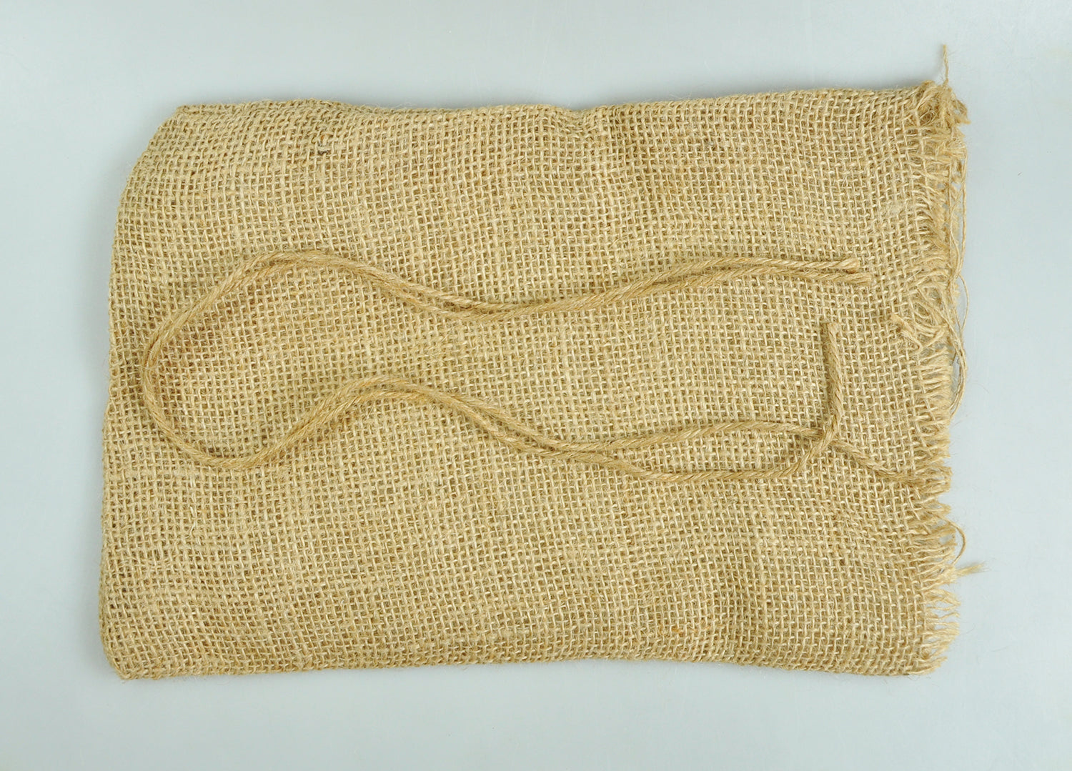 FABRIC JUTE BAGS:12PC:20*30 (A9233/58)
