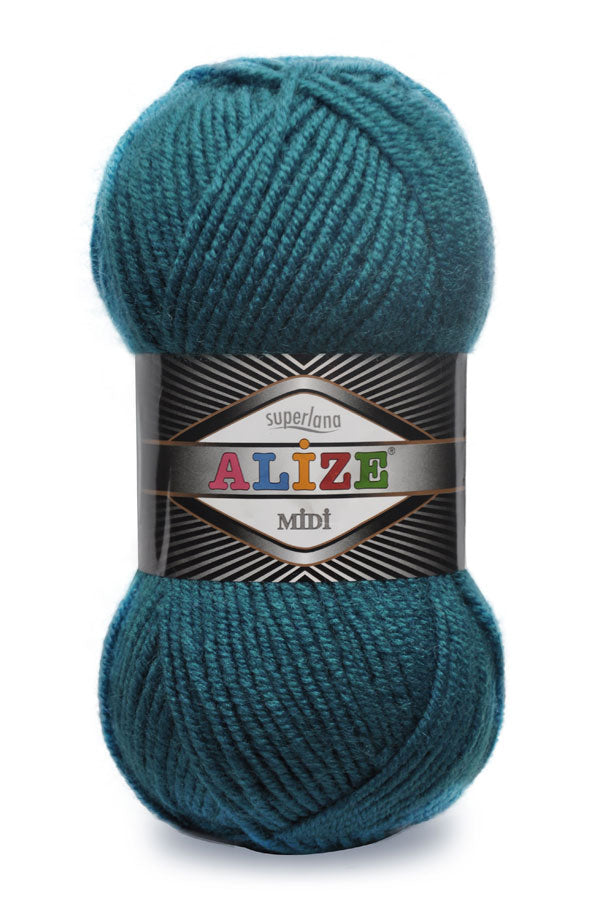 ACY/WL.YARN:5BLx100GR (500grm) (ALIZE/SUP.MIDI)
