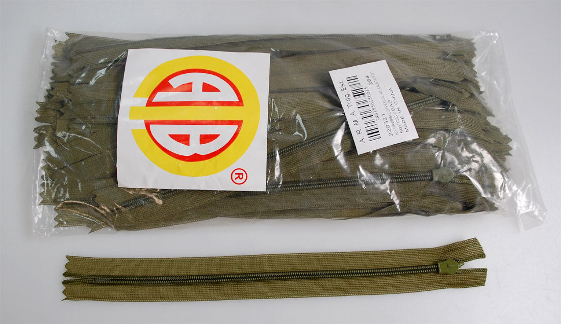 INVISIBLE ZIPPER:50PC/PKT (220321/8)