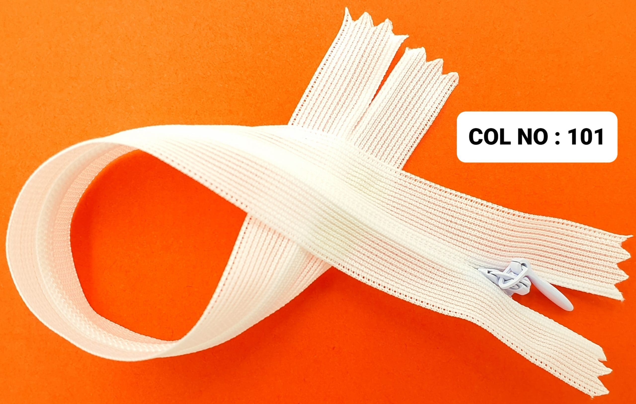INVISIBLE ZIPPER:50PC/PKT (220321/8)