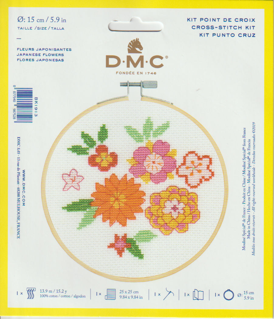 CROSS STITCH HOOP KIT (BK1913L)