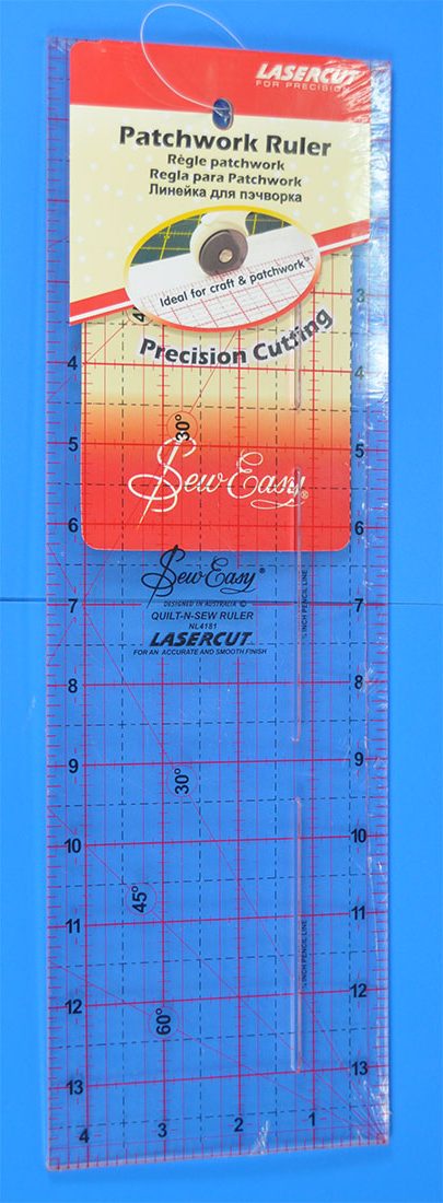 PATCHWORK RULER:14"x4-1/2" (NL4181)