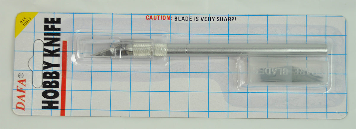 ALUM. KNIFE W CAP;8MM;6PC/PKT (C-601CS)