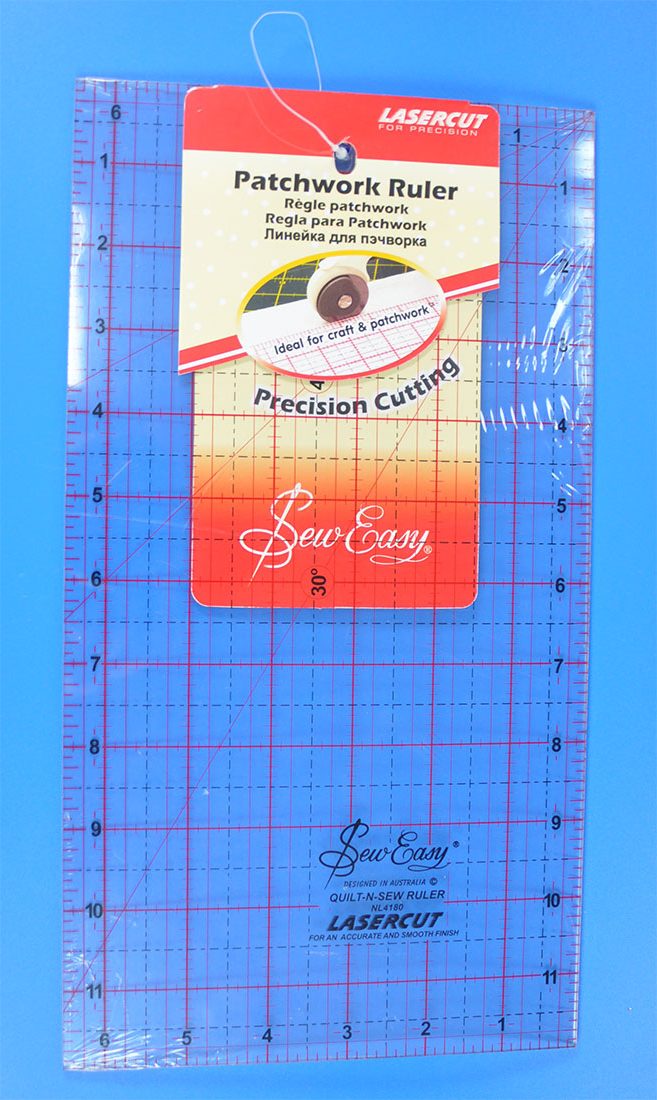PATCHWORK RULER:12"x6-1/2" (NL4180)
