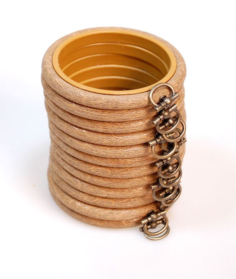 FLEXI HOOP W/WOODEN GRID (FHW-030)