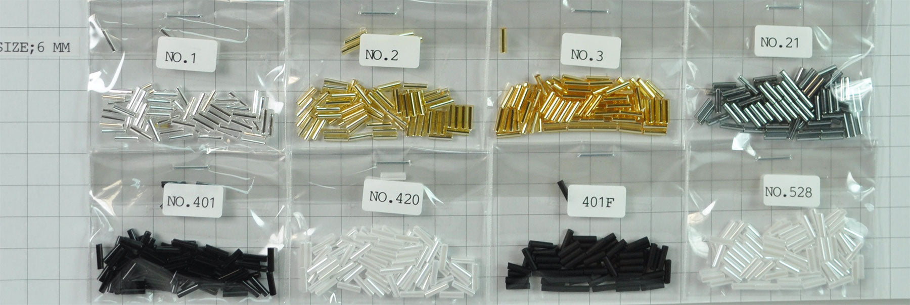 ROUND HOLE BUGLES:6MM (MIY/RB-6MM/528)
