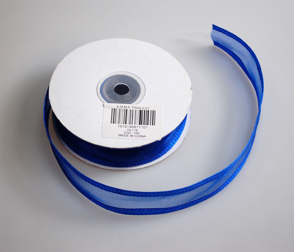 ORGANZA RIBBON:30YD (HL118-1-1/2)