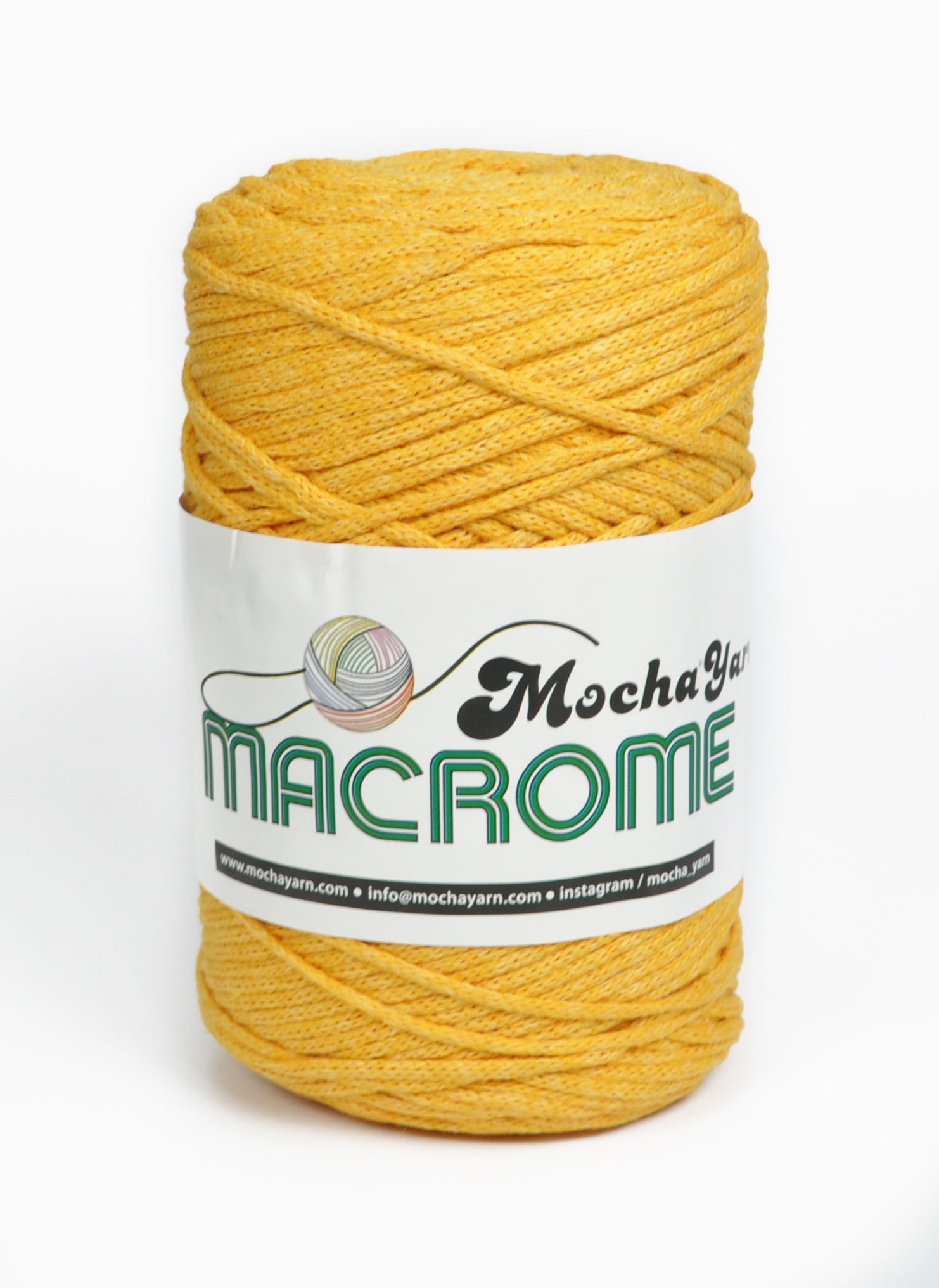COT/POL YARN:250GR (180MTR) (MOCHA/MACROME)