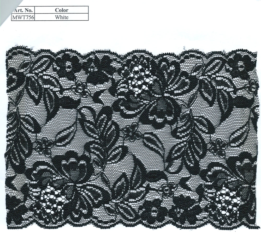 TULL EMB LACE:36Y: (5.5") (MWT756)