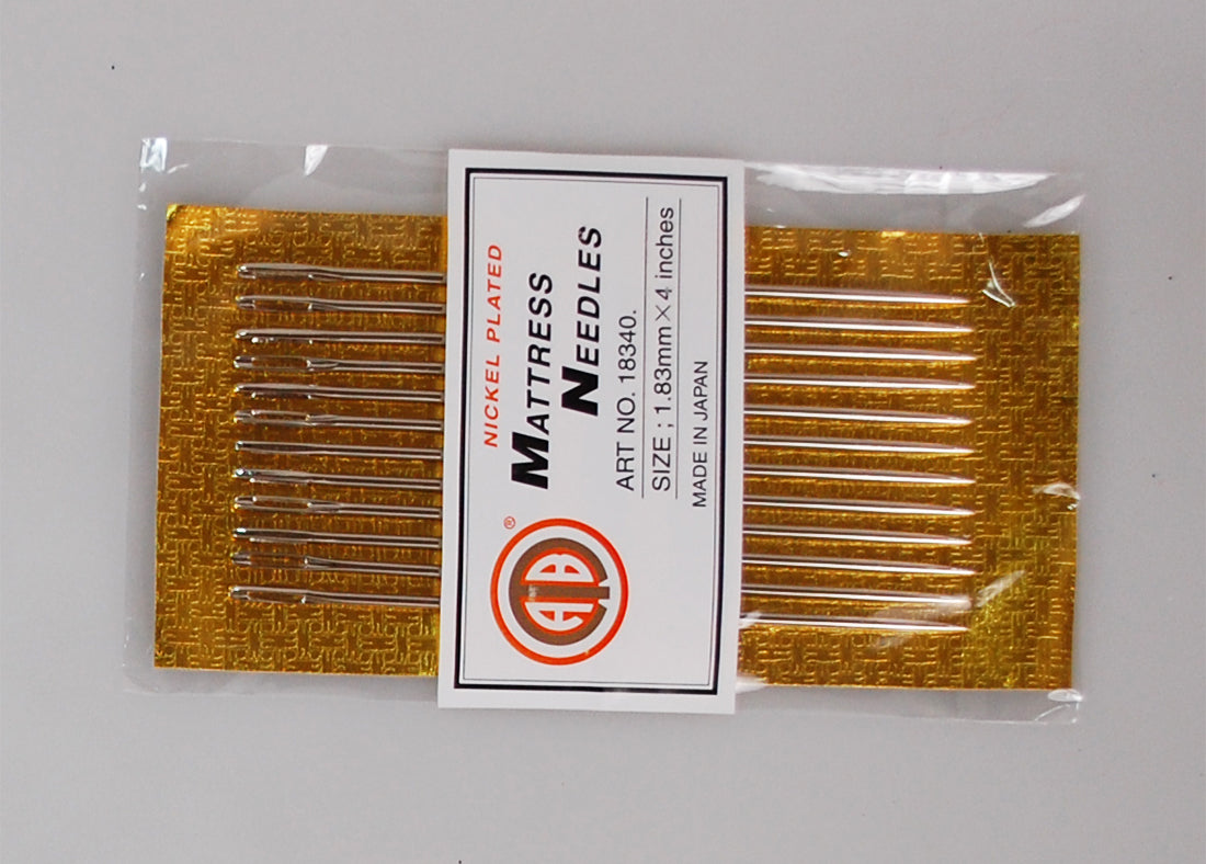 MATRESS NEEDLE (10CRD)W/POINT) (18340/10PC)