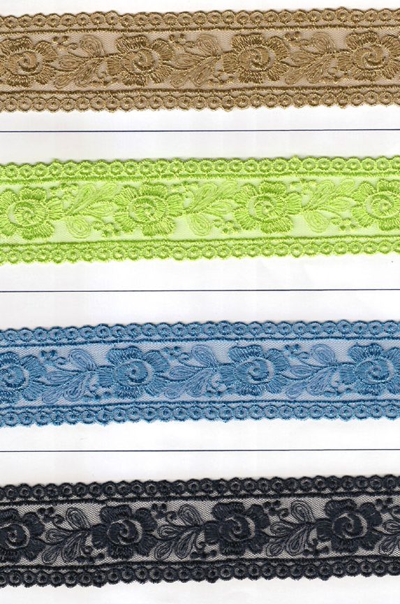 NET-CUT LACE;15Y (13.7MT)4.38CM) (D-2943)