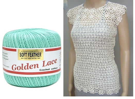 YARN-GLD/LACE:4 BLS (180GRM) (FC-S241)