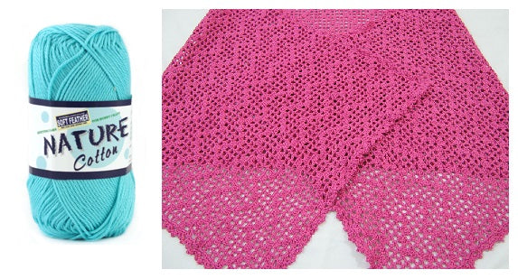 KNIT.YARN COT;10BLx50G (1/2KG) (FC-205)