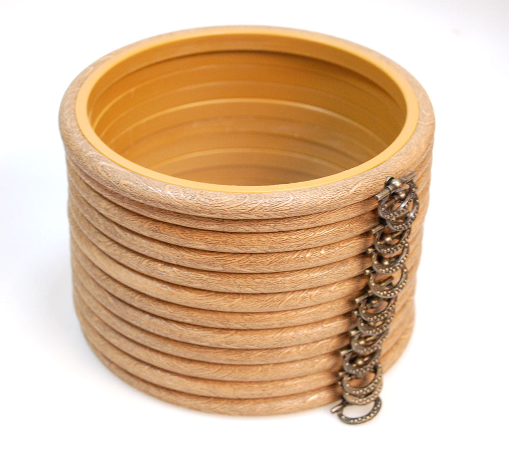 FLEXI HOOP W/WOODEN GRID (FHW-060)