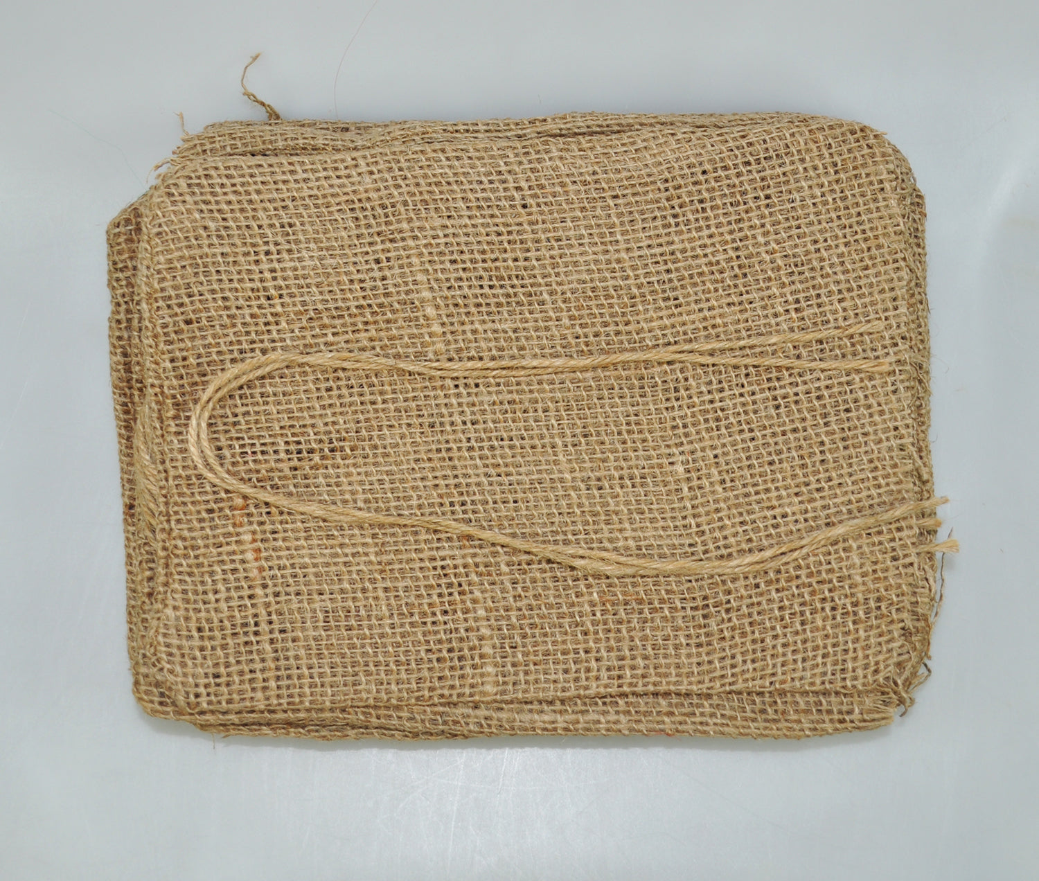 FABRIC JUTE BAGS:12PC:17*24 (A9233/59)