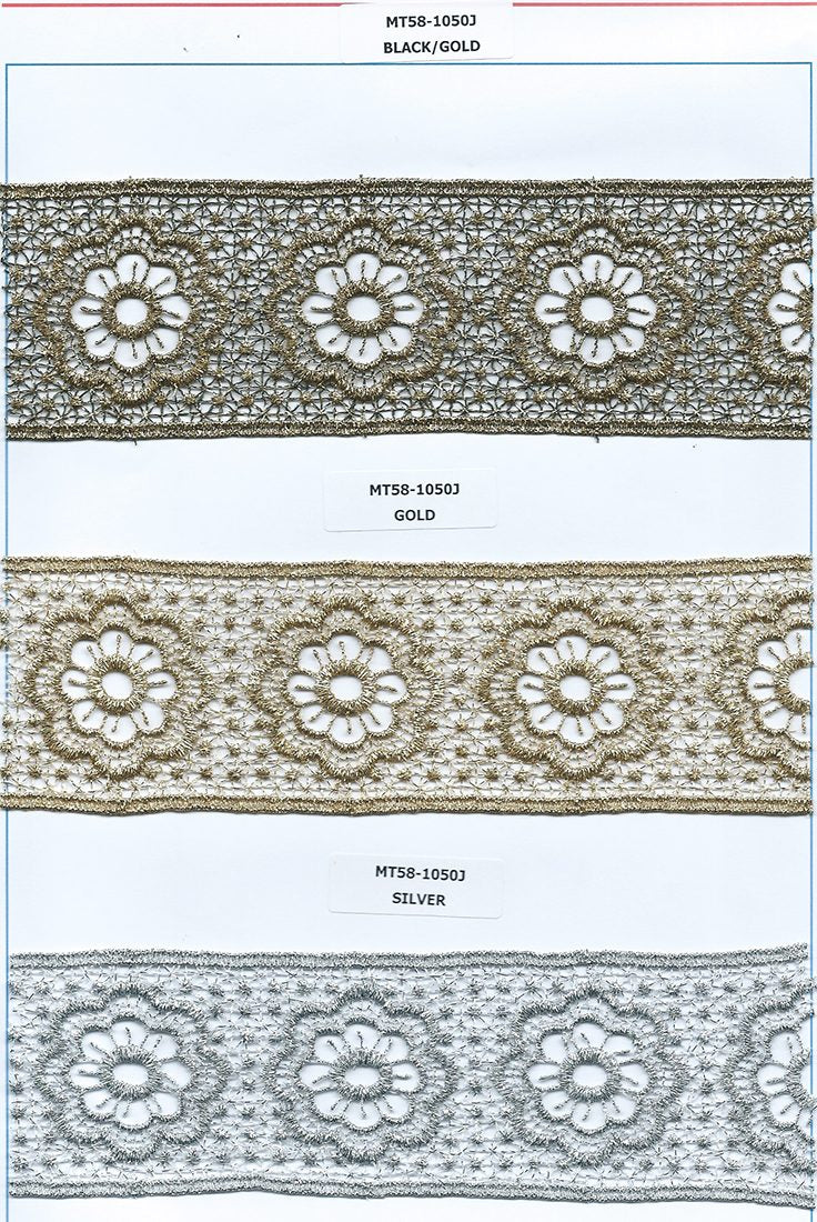 JAP MET.CUT-LACE:15Y:2.5" (MT58-1050J)