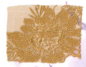 POL/NET CUT LACE:15Y:7.5" (D-57-4123)