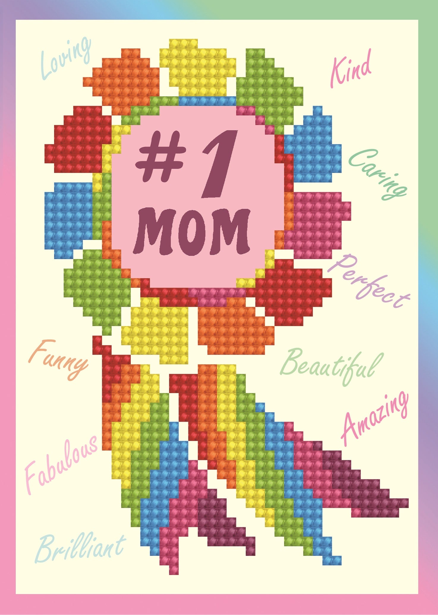 DIAMOND ART KIT 5.0" x 7.0"(DDG.015)