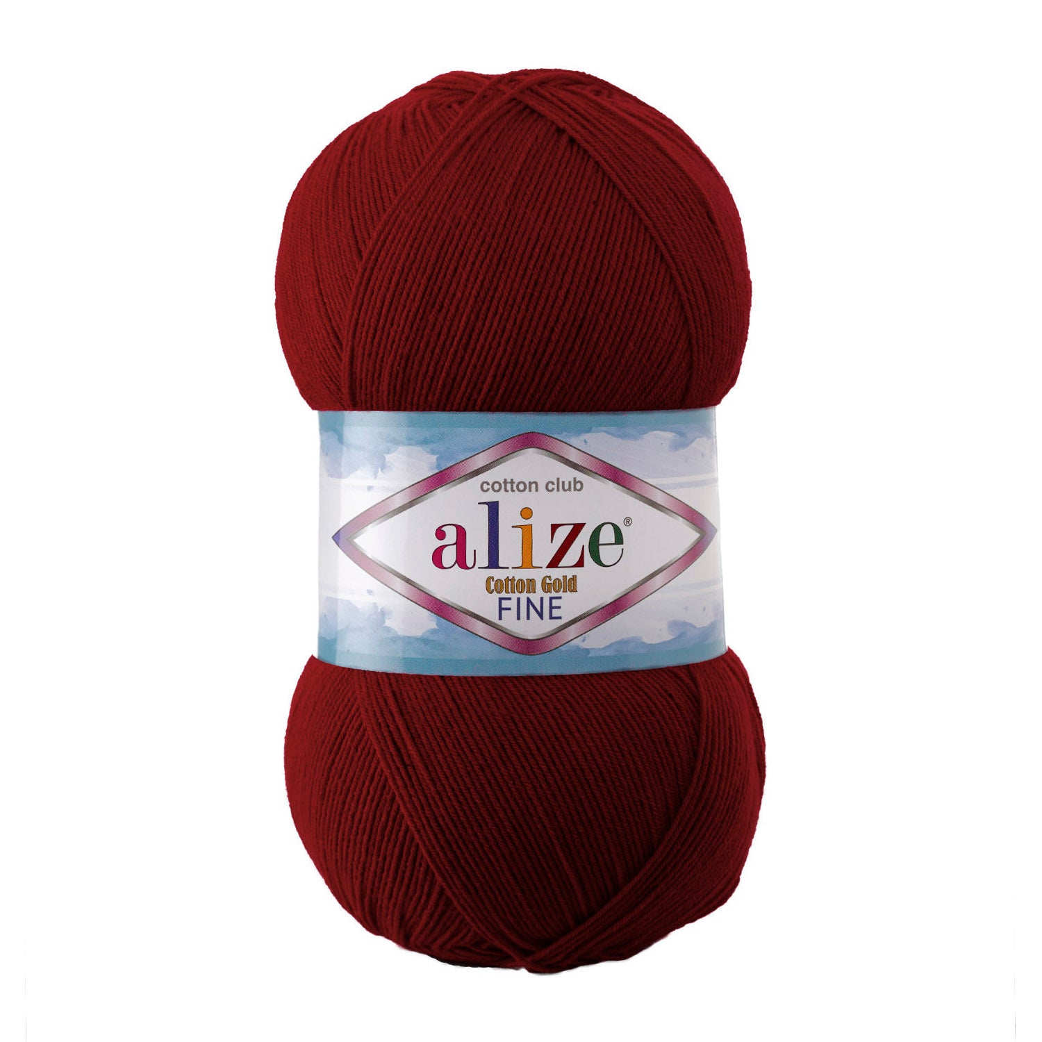 COT/ACY.YARN:5BLx100GR (500grm) (ALIZE/COT-GOLD FINE)