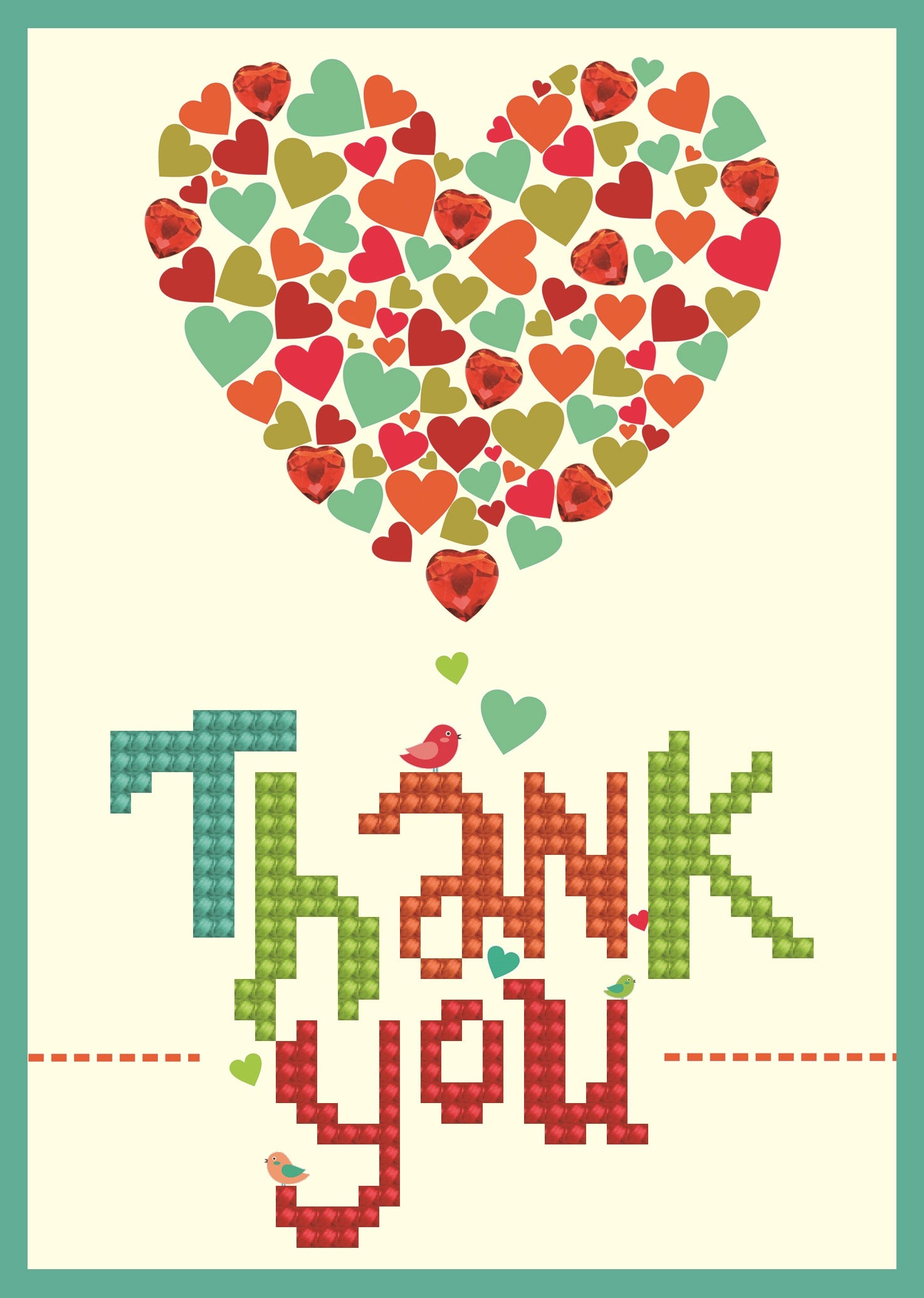 DIAMOND ART GREETING CARD  5.0" x 7.0"(DDG.005)