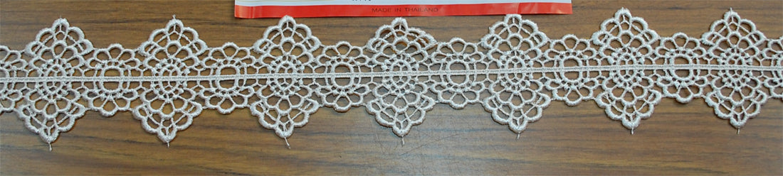 LACE W/POL.YARN:15Y:5.63CM (MA57-1090)