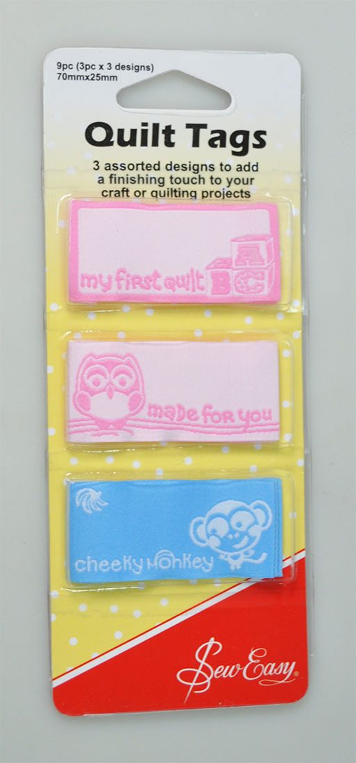 QUILT TAGS:5CRD/PKT (ER991)