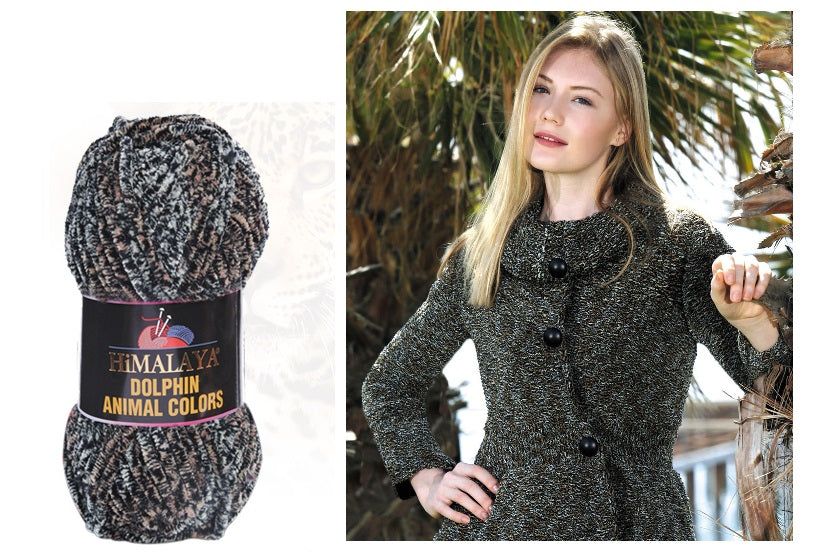 POL,ACR YARN:100GRx5BL (500GR) (HIM/DOLPHIN ANIMAL)