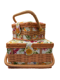Square Sewing Boxes – Set of 2 (LY1523/2)