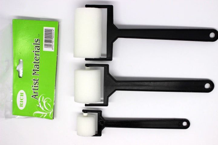 PLASTIC ROLLER SET (FOAM ROLLER/PLASTIC)