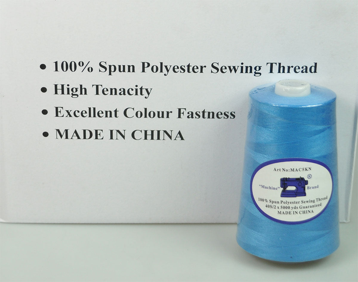 SPUN POL.SEW THREAD:5000Y (MAC5KN)