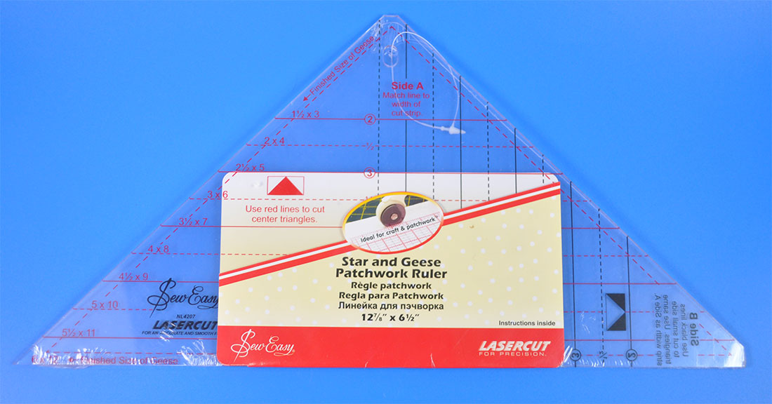 PATCHWORK RULER:12-7/8"x6-1/2" (NL4207)