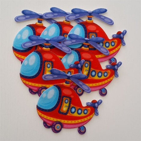 FELT APPLIQUE IRON FIX:6PC (DK-FELT/IRON)