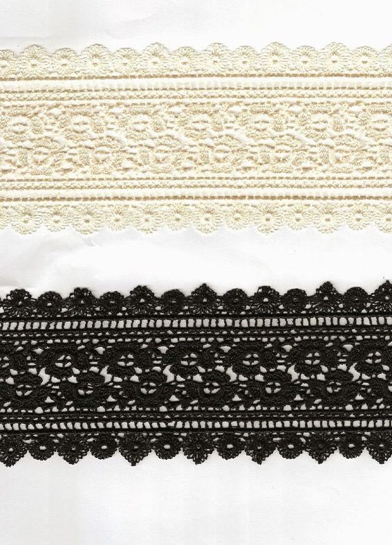 CHEM CUTTING LACE:3-1/4"X15Y (MA55-1076)