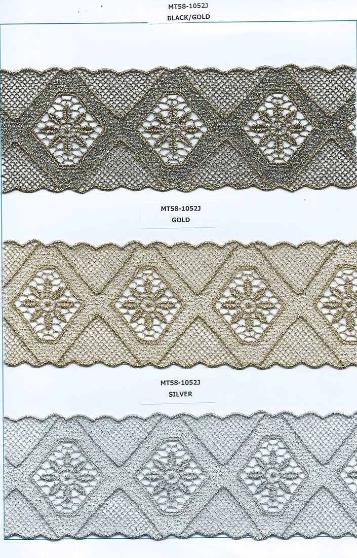 JAP MET.CUT-LACE:15Y:2.75" (MT58-1052J)