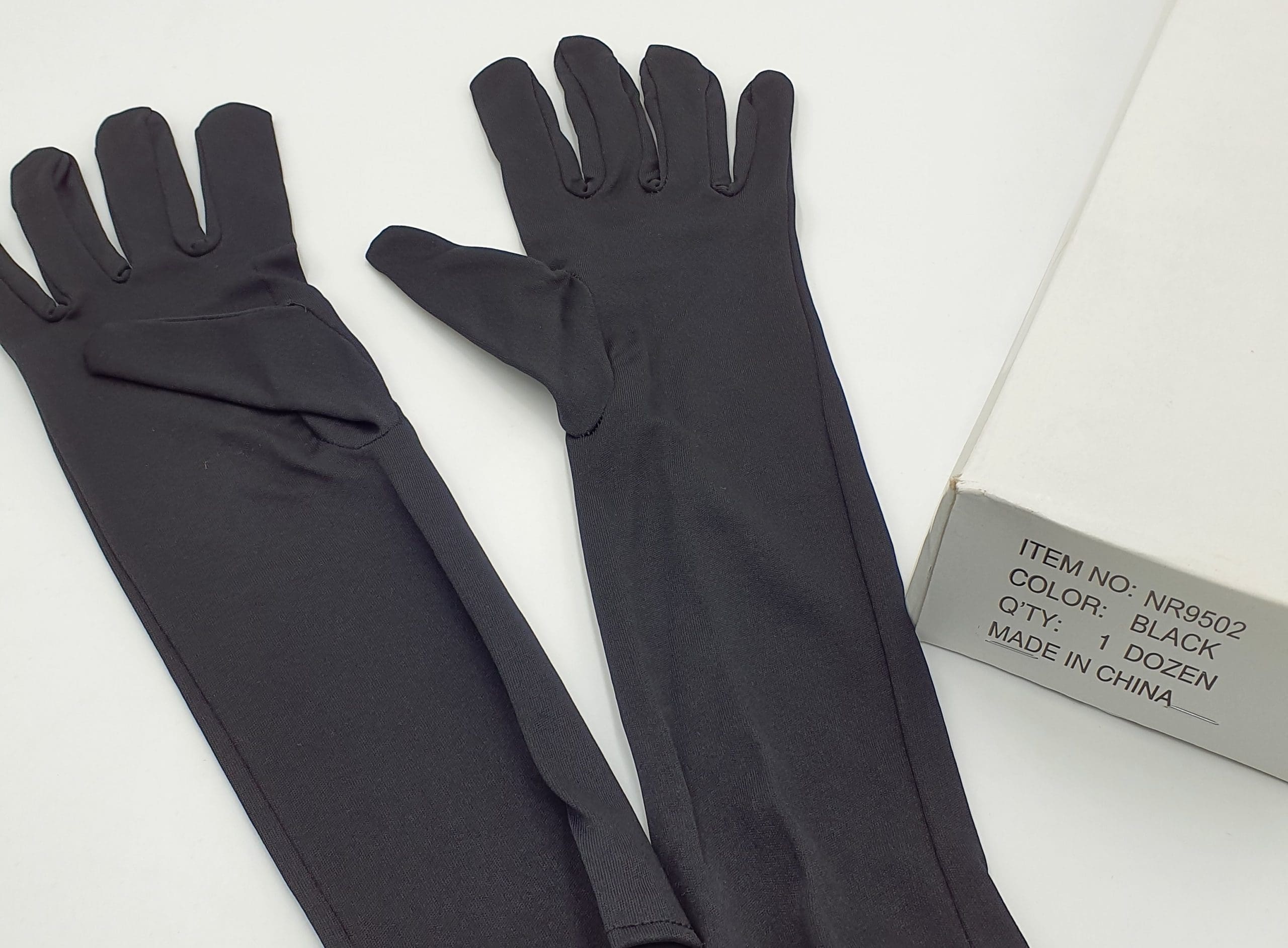 LADIES HAND GLOVES:14″ (NR9502-14)