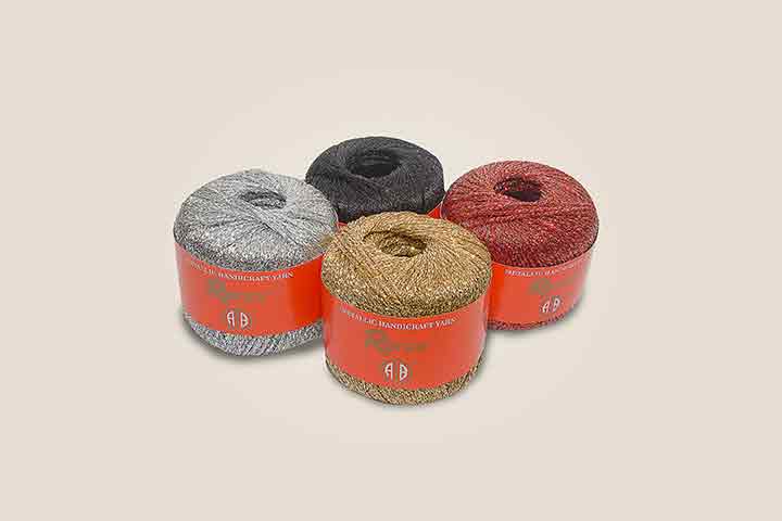 METALLIC YARN:25GRx10BL (MY-25)