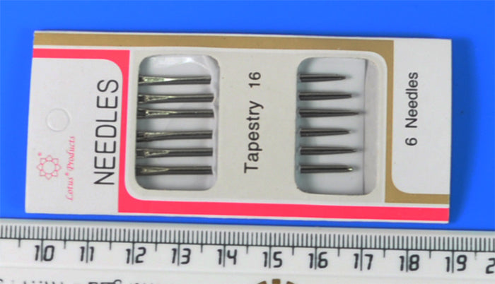TAPESTRY NEEDLE#16:24CRD/BOX (LOTUS/TAPESTRY)