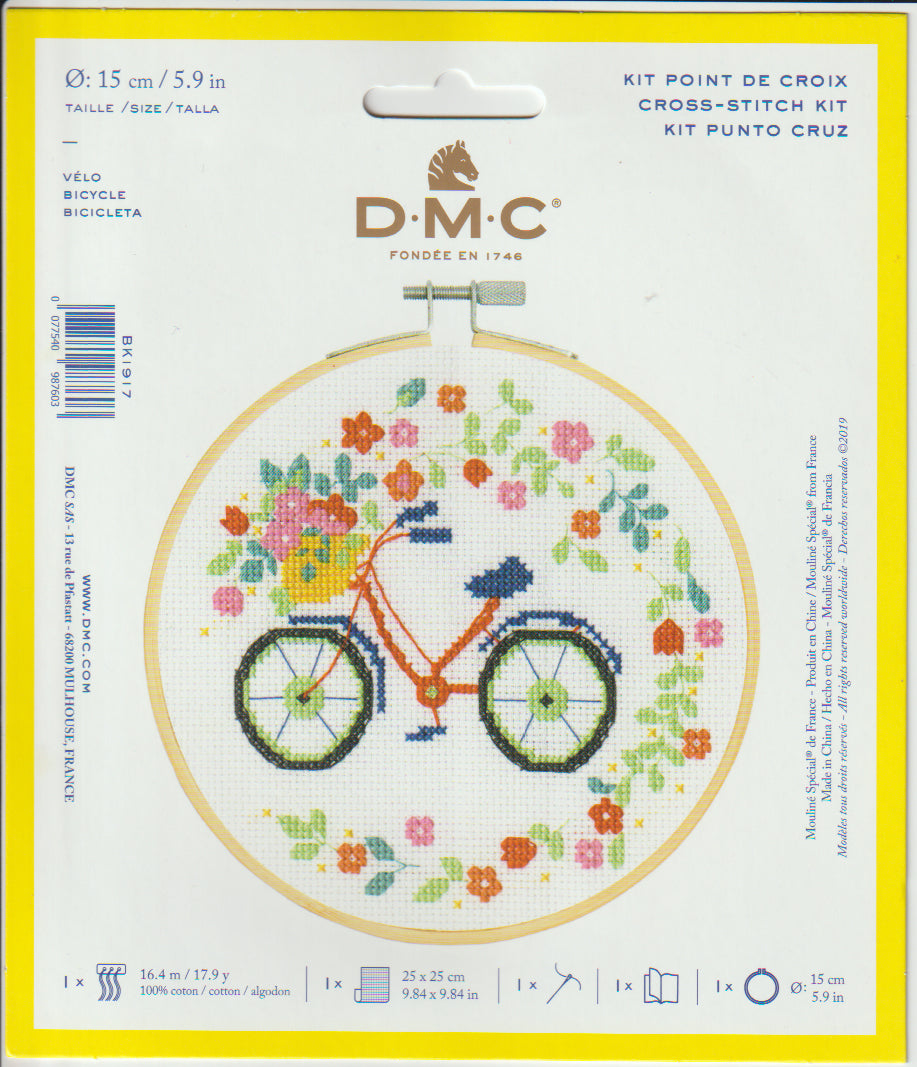 CROSS STITCH HOOP KIT (BK1917L)