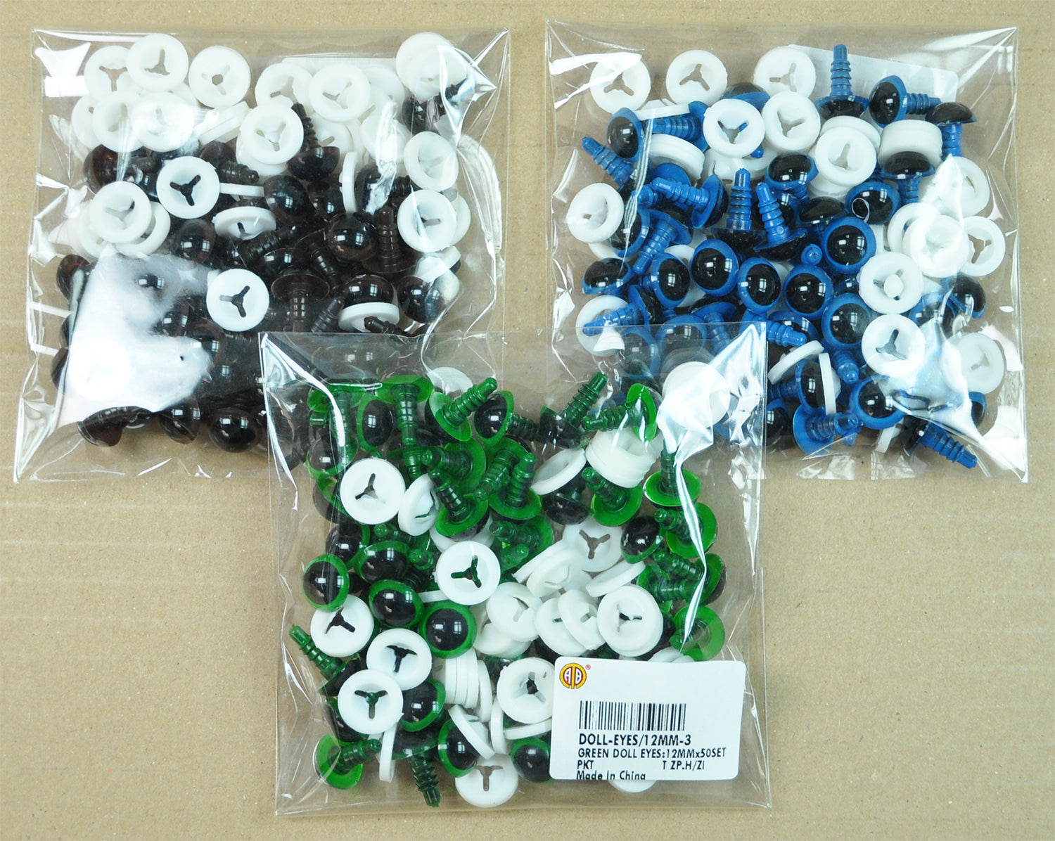 DOLL EYES:12MMx50SET (DOLL-EYES/12MM)
