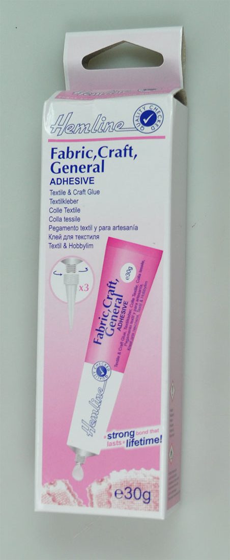 FABRIC ADHESIVE GLUE:5P/PKT (807.N)