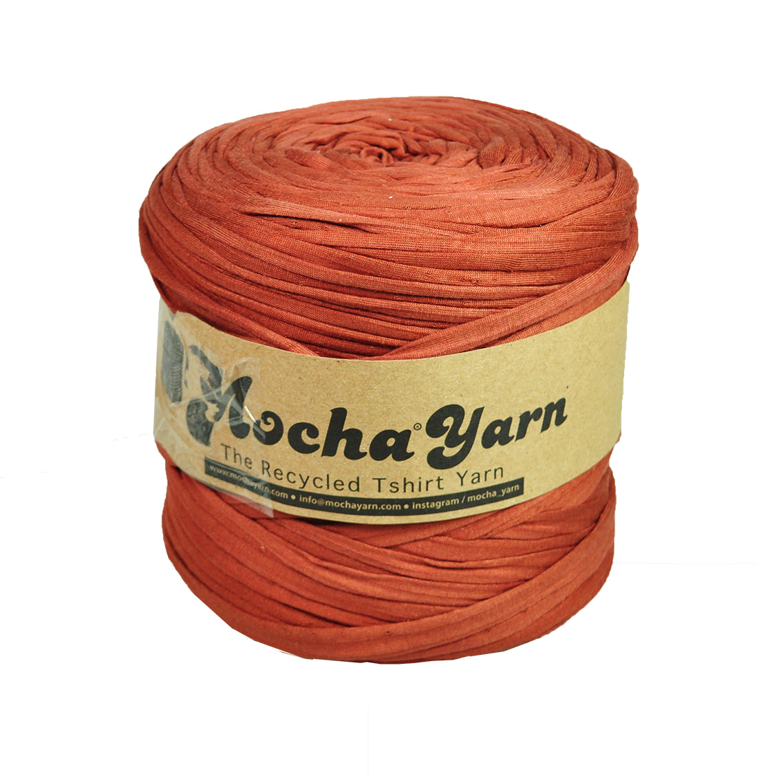T-SHIRT YARN~120MTR (~700GRM) (MOCHA/T-SHIRT)